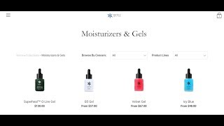 Phytoceuticals Moisturizers amp Gels [upl. by Knowlton957]