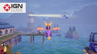 Spyro Reignited Trilogy Walkthrough  Harbor Speedway Time Trial [upl. by Noiramed]