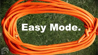 The Easiest Way to Coil Ropes Extension Cords amp Hoses [upl. by Steven]