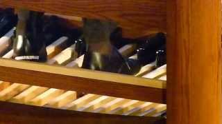 THE CORRECT WAY TO PLAY PEDAL ON THE ORGAN [upl. by Razatlab762]