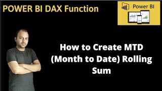 How to Calculate MTD Values in Power BI  DAX Function to Calculate Month to Date Rolling Values [upl. by Hsirk]