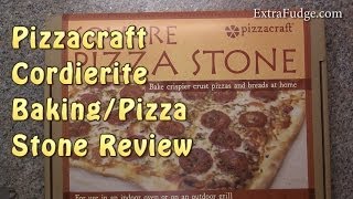 Pizzacraft 15quot Square Cordierite BakingPizza Stone Review [upl. by Akemor]