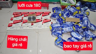 SIÊU SALE LƯỠI CƯA GỖ MAKITA 180MM GIÁ RẺBAO TAY LAO ĐỘNG GIẢM GIÁ BẤT NGỜ 0378539922 672024 [upl. by Aihsak]