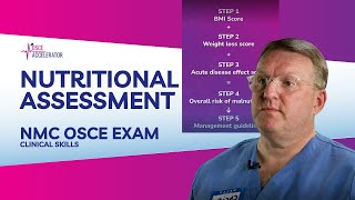 NMC OSCE  Nutritional Assessment Clinical Skill  OSCE Guide [upl. by Ofori]