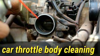 how to clean throttle body  Car Idling Problem  Car Pickup Problem [upl. by Atiekal]