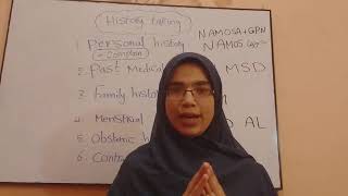 obstetrics and gynecology History taking part 1 final revision [upl. by Abas]