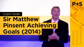 Olympian Sir Matthew Pinsent Rathbones  Achieving Goals [upl. by Aeslehs296]