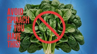 AVOID Spinach If You Suffer From These 5 Health Problems [upl. by Adneral845]