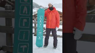 Capita Aeronaut By Arthur Longo 2024 Snowboard Blue Tomato Product Review [upl. by Na]