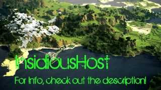 Free Minecraft Servers VPS 247 InsidiousHost No Surveys [upl. by Annawak605]