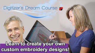 Embroidery Digitizing How to Create Your Own Designs [upl. by Maxima325]