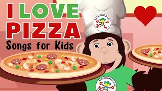 Pizza Song  I love Pizza  Mamma Mia  Italian Pizzeria  Banana Pizza  Cheeky Monkey Club [upl. by Baras179]