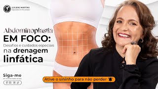 Quando a cliente faz abdominoplastia em âncora a drenagem é diferente [upl. by Sorilda458]