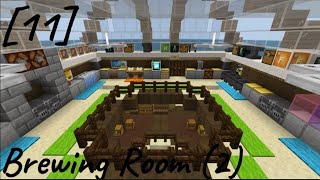 How To Build Stampys Lovelier World 11 Brewing Room Part 2 [upl. by Lletnahs]