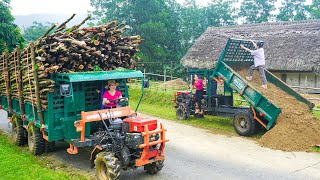 Use Trucks To Transport Sand Go To Sell  Help Villagers Transport Wood To The Lumberyard [upl. by Eleahcim]