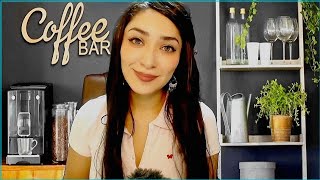 ASMR ESPAÑOL CAFETERIA ☕❤️️🍪  Soft Spoken asmr  REEDITADO DEL 2021 😊 [upl. by Noda]