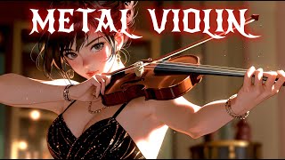 METAL  VIOLIN SOLO MUSIC V3🎻🔥 Boost energy while Workout  Gaming 🔥 [upl. by Barling]