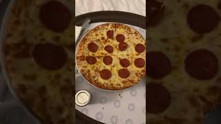 Pepperoni Pizza and Chips  Halal fypシ゚viral halal pizza pepperoni foodie saudirabia [upl. by Willdon]