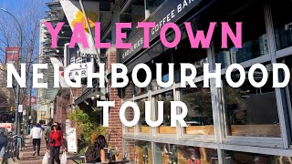 Yaletown Vancouver Neighbourhood Video Tour shorts [upl. by Kavanagh]