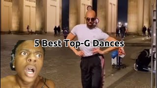 TOP 5 TOP G DANCES andrewtate [upl. by Jess973]