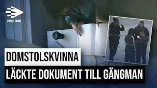 Domstolskvinna läckte dokument till gängman  Sibel Karahan Tilltalad Inspelning 2 [upl. by Ellehsim]