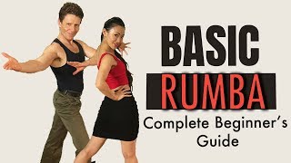 Basic Rumba TOP TEN STEPS amp ROUTINE [upl. by Alohcin349]