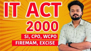 IT ACT 2000🎯SI CPO WCPO FIREMAN EXCISE  KNOWLEDGE FACTORY PSC  IT ACT 2000 KERALA PSC [upl. by Davilman778]