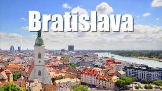 🇸🇰 Qué ver en BRATISLAVA la capital de Eslovaquia [upl. by Ihcego]