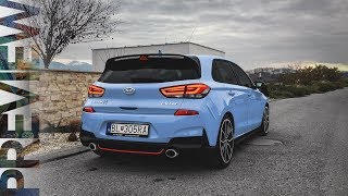 2018 Hyundai i30 N  Cold Start Revs amp 0200 kmh [upl. by Aihsemat]