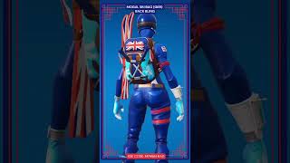 Fortnite Back Bling ✔ Mogul Ski Bag GBR Back Bling 🎒 [upl. by Lesh]