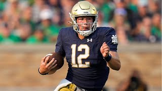 Cincinnati vs Notre Dame preview What role will QB Tyler Buchner play in the top10 showdown [upl. by Esli]