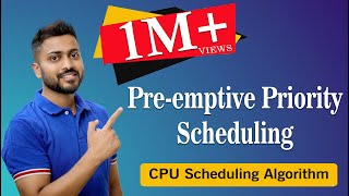 L28 Preemptive Priority Scheduling Algorithm with Example  Operating System [upl. by Iasi]