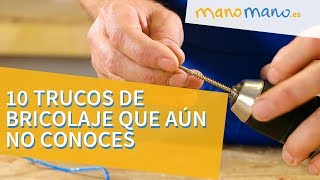 10 Trucos de bricolaje que no conocías ManoMano ES [upl. by Lonny]