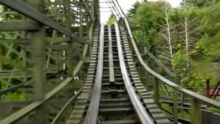 The Phoenix Roller Coaster Knoebels Elysburg Pennsylvania [upl. by Nostaw]