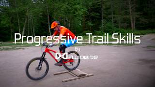 Progressive Trails Skills  Mountain bike skills classes with Simon Lawton from Fluidride [upl. by Joon120]