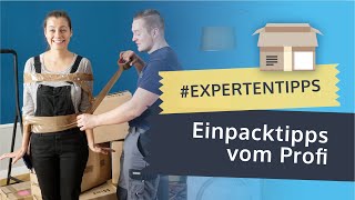 EINFACH umziehen Ein PROFI packt aus  Expertentipps  muvora 2019 [upl. by Nevi430]