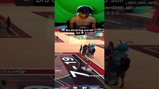 What did he say on NBA2K24 🧐😭shorts 2k24 nba2k24 [upl. by Hatch]