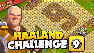 Easily 3 Star Noble Number 9  Haaland Challenge 9 Clash of Clans [upl. by Kev]