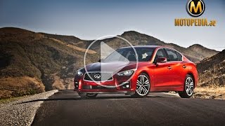 2015 Infiniti Q50 review  Q50 تجربة انفينيتي  Dubai UAE Car Review by Motopediaae [upl. by Oflunra]