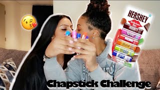 Chapstick CHALLENGE with my girlfriend [upl. by Engelbert]