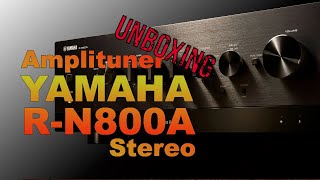 Yamaha RN800A  unboxing  rozpakowanie  Amplituner Stereo [upl. by Ettenyl]