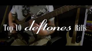 Top 10 Deftones Riffs [upl. by Nyrehtac]