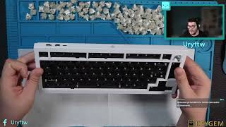 Uryftw  Montando el Keychron Q1 Pro de JapanTheory con teclas XVX PBT de Aliexpress BRUTALES [upl. by Nachison]