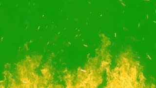 Green Screen Fire Effect Video Animation Fire Particles [upl. by Ire]