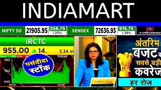 🇮🇳Indiamart Share 🔴 16 February 🔴 Indiamart Share Latest News । Indiamart Share News Today [upl. by Kalikow]