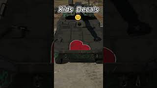 💀Decals in War Thunder💀warthunder tank memes [upl. by Hanako412]