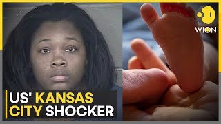 US Woman puts her 1monthold infant in oven charged with endangering childs welfare  WION [upl. by Ellehcsor]