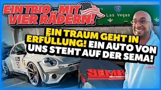 JP Performance  Ein Traum geht in Erfüllung  Unser Auto steht auf der SEMA [upl. by Setsero916]