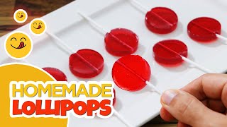 Lollipops Recipe  How to Make Homemade Lollipops [upl. by Sinaj]