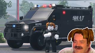 Roblox Police Funny Moments MEMES 1 [upl. by Gardel]